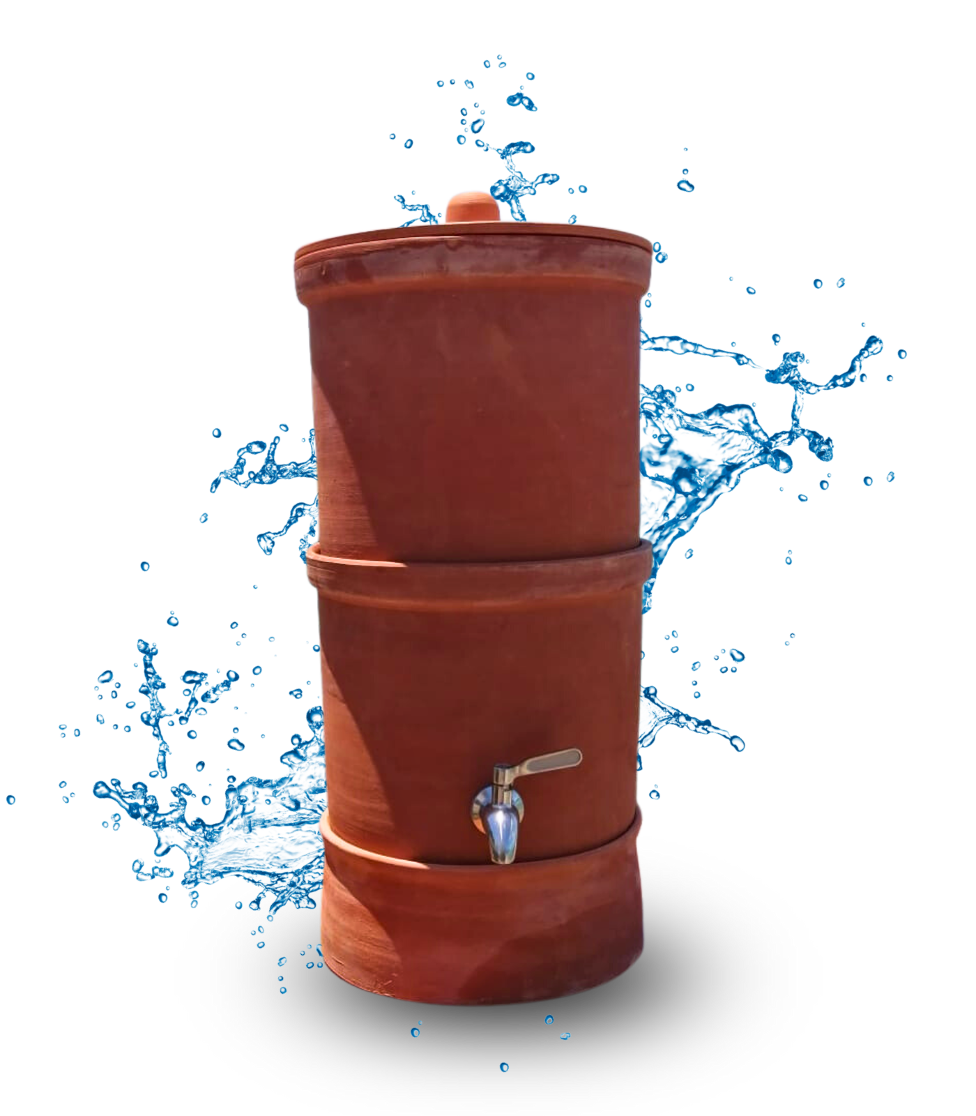 Robinet Inox pour fontaine à eau - Waterlutions